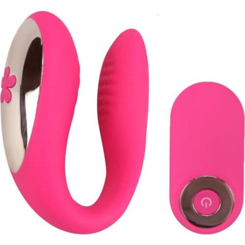 Quiet Dual Motor U Shape G Spot Vibrator Wireless Remote Control Clitoris Vibrators Stimulation Sex Toy for Women Couple Play