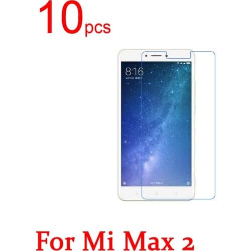 10pcs Ultra Clear/Matte/Nano anti-Explosion LCD Screen Protector Film Cover For Xiaomi Mi Max 2 Max2 6.44" Protective Film+cloth