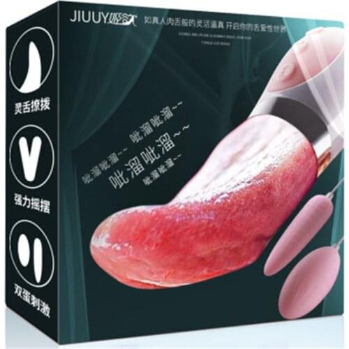 Magic Tongue Vibrator Sexy Clitoris Massage Soft Tongue Vibrators Anal Nipple Masturbator Toys Pussy Licking Sex Toys for Women