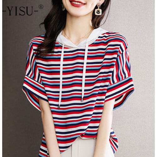 Женские футболки с капюшоном YISU China At AliExpress