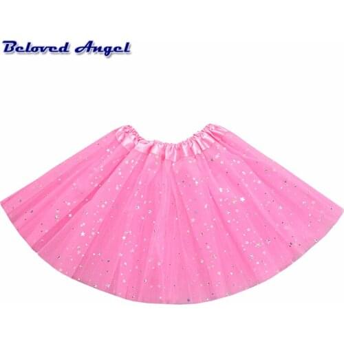 Candy Multi-Color Kids Baby Princess Tutu Skirt Girl Ballet Dance Wear Skirt Party Birthday Vestidos 2-8Y Childrens Clothing