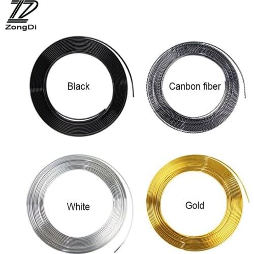 ZD Car Styling Air Outlet Moulding Chrome Sticker For Ford Focus 2 3 Fiesta Mondeo Ranger Kuga Seat Leon Ibiza Lexus Accessories