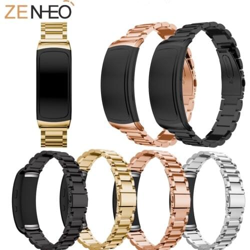 18mm Stainless steel watch strap Watch strap for Samsung Gear Fit 2 Smartwatch replacement strap for Samsung Gear fit2 pro