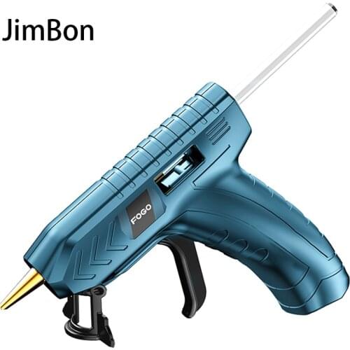 3.6V Lithium-ion Cordless Hot Melt Glue Gun with 10pcs 7mm Glue stick 1800mAh Glue Gun Hand Craft Power Tool For Home Outdoor