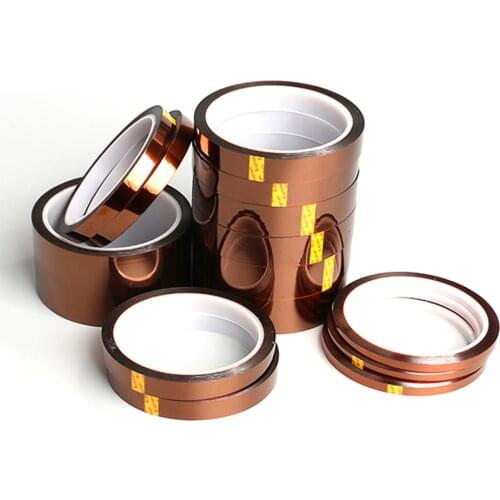 30m High Temperature Heat BGA Tape Thermal Insulation Polyimide Adhesive Insulating adhesive Tapes 3D Printing Board Protection