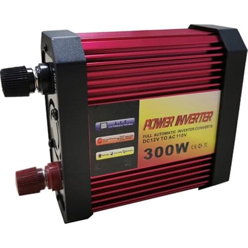 300w Modified Sine Wave Solar Inverter Lightweight 12V Dc To Ac 110v 220v Vehicle-mounted Photovoltaic Grid-connected Converter