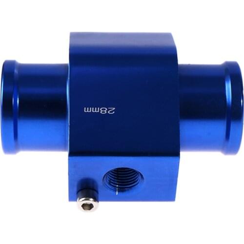 26-40mm Car Water Temperature Joint Pipe Sensor Gauge Radiator Hose Adapter