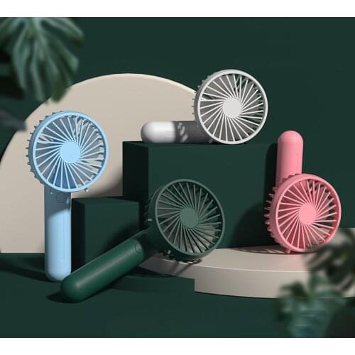 USB Mini Wind Power Handheld Fan Ultra-quiet And Convenient Fan High Quality Portable Student Office Cute Small Cooling Fans