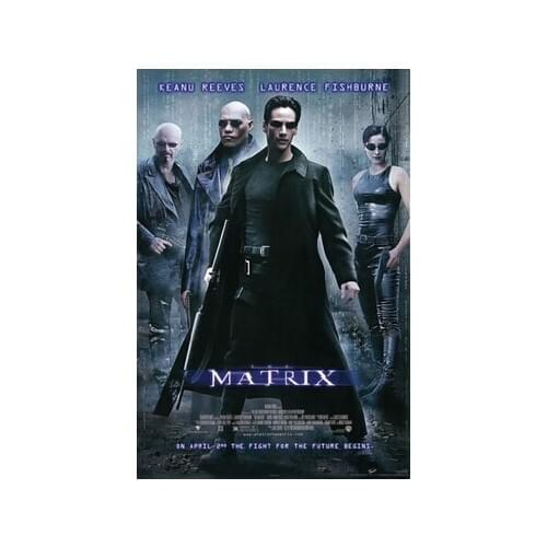 Matrix Cool Poster Print Silk Fabric Print Poster Print Cloth Fabric Wall Poster Custom Satin Poster
