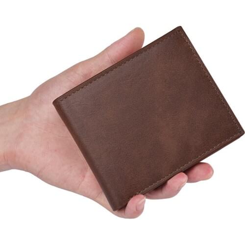 Famous Men Short Wallets Designer Bifold Wallet for Mens Brand Leather Card Holder Money Cash Wallet Small Purses