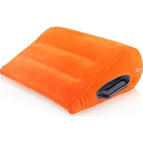 Inflatable Love Position Magic Cushion Cotton+Pvc Flocking High-Strength Sex Pillow Aid Couple Furniture Set 2 Piece