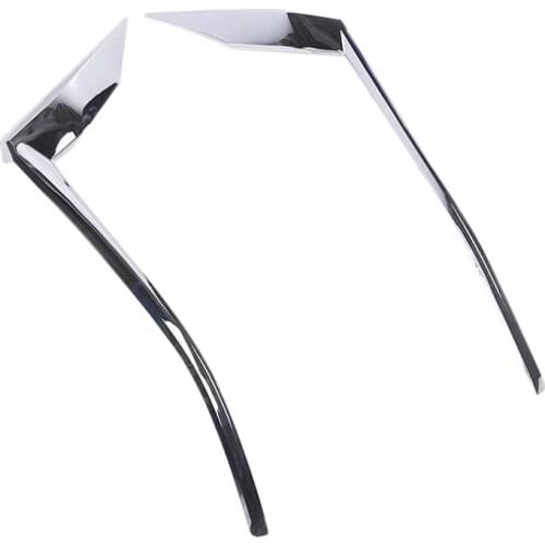 For TOYOTA Land Cruiser Prado J150 18-19 Chrome Head Light Lamp Strip Cover Trim Exterior Decoration Refit Accessories