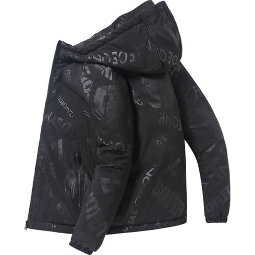 Plus Size 9XL 8XL 7XL 6XL Black Winter Jacket Men Thick Parkas Casual Jackets Windproof Warm Winter Coat Mens Hooded jacket