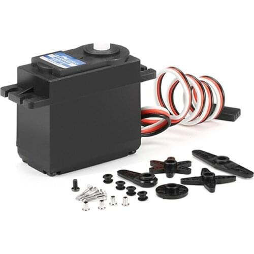 JX PDI-4806HB 6kg Steering Digital Plastic Gear Core Servo Torque for RC Car Boat Big Wooden Fixed Wing Drone