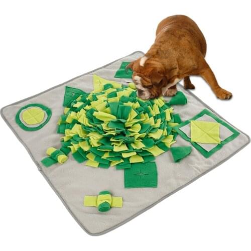 Dogs Snuffle Mat Pet Leak Food Anti Choking Mat Cat Dog Training Foraging Skills Blanket Pads Slowing Feeding Intelligence Mats