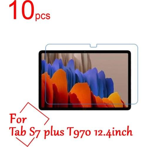 10pcs/lot Ultra Clear/Matte/Nano anti-Explosion LCD Screen Protectors Cover for Samsung Galaxy TAB S7 PLUS T870 T970 Tablet Film