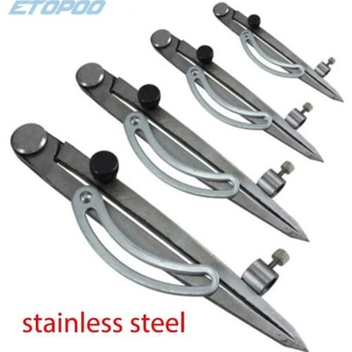 100mm 150mm 200mm 300mm Adjustable Wing Divider Edge Creaser DIY Sewing Leather Metal Craft Marking leather craft diy tools