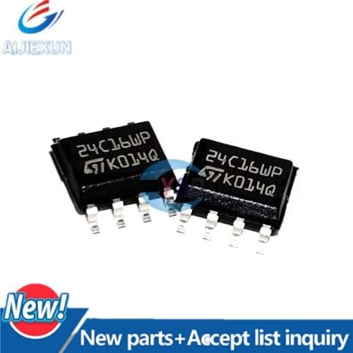 50PCS M24C16-WMN6TP 24C16WP SOIC-8 in stock 100% new and original