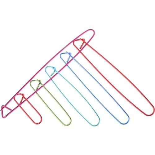 6/10PCS Marker Stitch Holder Needle Clip Craft Safety Pins Knitting Crochet Weaving Sewing Tools