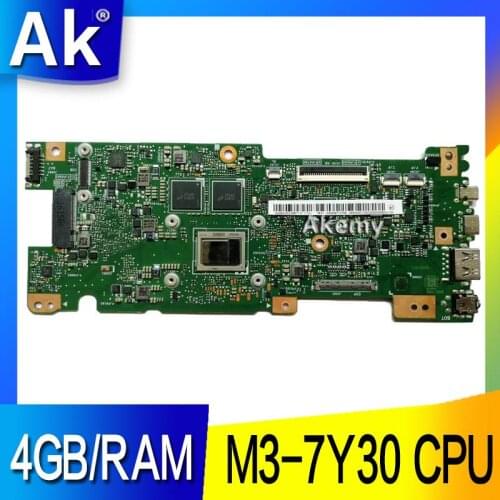 AK UX330CAK 4GB/RAM M3-7Y30 CPU For ASUS ZenBook UX330CA UX330C UX330 laptop motherboard tested 100% work original mainboard