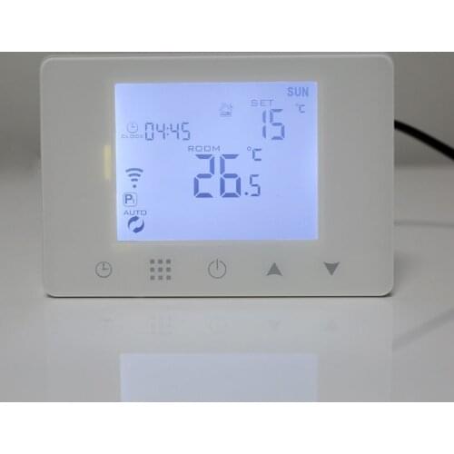 WiFi Room Thermostat Gas Boiler Wall-mounted Floor Heating Wireless Temperature Controller Thermostat for Alexa Home