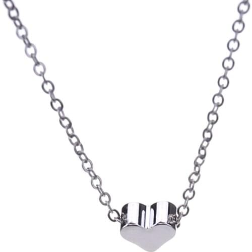 Beauty Silver Color Chain Fashion Necklace Heart Magic Unique Pretty Available Luxury