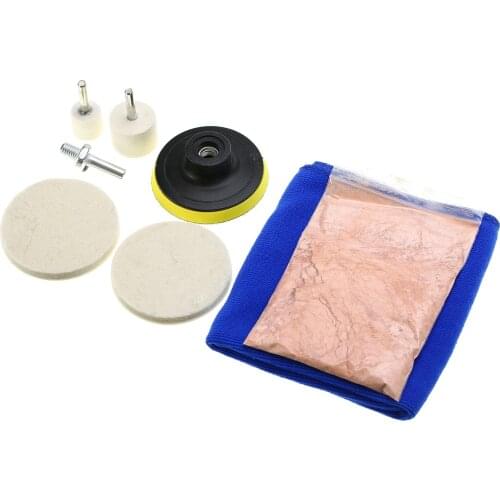 DHBH-8Pcs Car Windshield Scratch Repair Polishing Kit