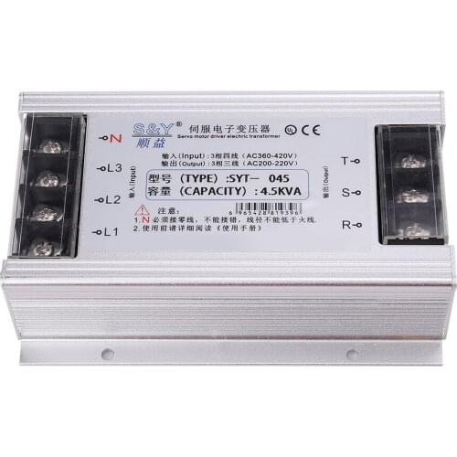 3000W Electronic transformer for servo motor driver AC 380V to AC 220V Electronic transformer 3000W for servo motor driver AC 38