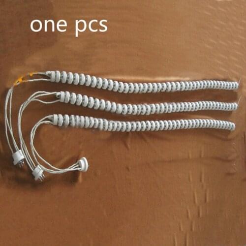 Corundum spherical flexible ceramic radiant heating core tube white 1pc