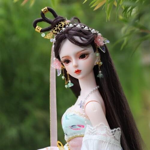 DBS 1/3 BJD toy Dream Fairy mechanical joint Body hair clothes shoes hand-painted makeup high quality 60cm collection doll sd