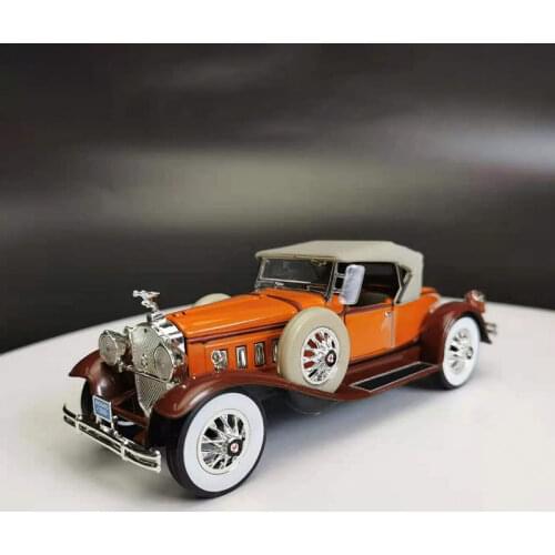 Diecast 1:32 Packard 1930 Classic Car Alloy Model Adult Collection Ornaments Souvenir Display Vehicle Toys Gift Decoration