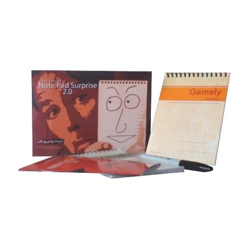 Note Pad Surprise 2.0 - Magic trick,magic accessories,close up magic, 2014 new magic trick