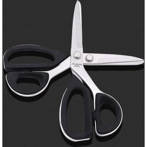 Cutting Scissors For Sewing Tailors Scissors Stainless Steel Cutter Embroidery Cross Stitch Soft Grip School Scissors Accessory