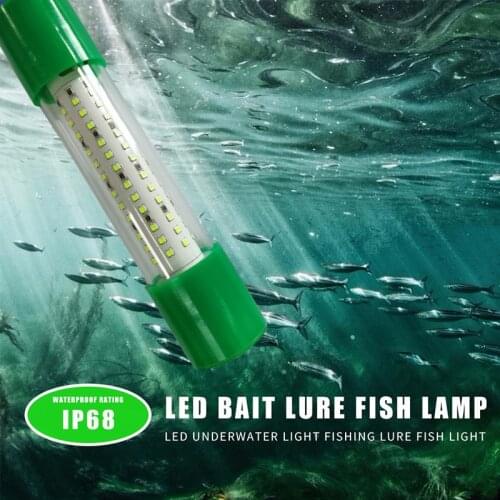 2 pcs DC12V 100W fishing lures fishing lamp underwater fishing light squid fishing lamp lamps for squid led fishing