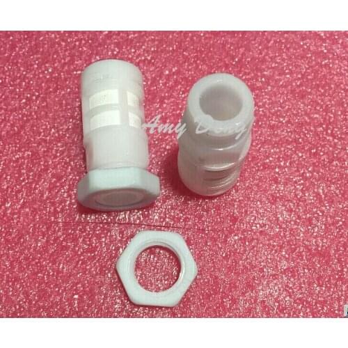 PE waterproof sensor shell, SHT10, SHT20, SI7020 temperature and humidity protection sleeve, ST12-35 with nuts