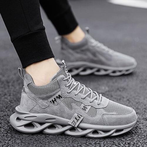 QZHSMY Mens Breathable Sneakers