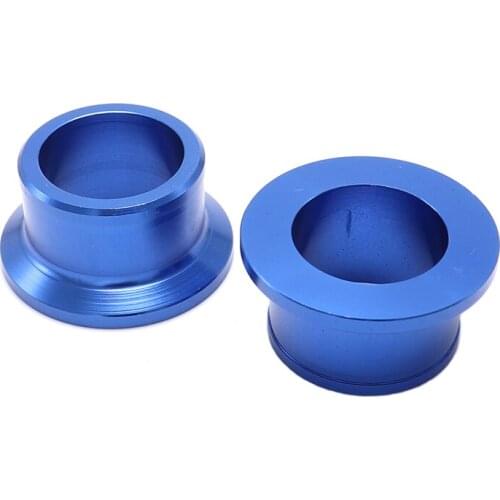 Motorcycle CNC Rear Wheel Hub Spacers For YAMAHA YZ 125 250 250F 450F 125X 250X YZ250FX YZ450FX WR250F WR450F 2003 2004 2005