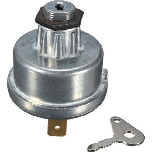 Universal 12V/24V Tractor Ignition Switch Ignition Lock Starter With 2 Keys Fits For Massey Ferguson As For Lucas 35670