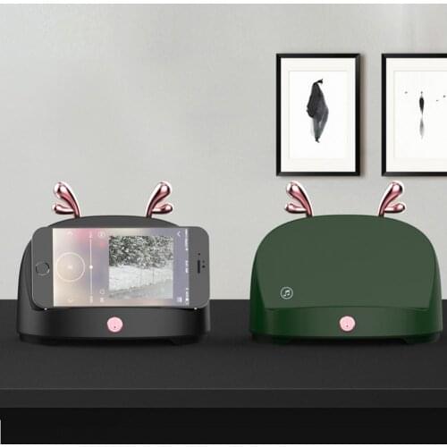 XM-318 Cute Cartoon Vintage Deer Shape Wireless Bluetooth Speakers For Home 2021 Kids Gift Induction Wireless Mini Subwoofers