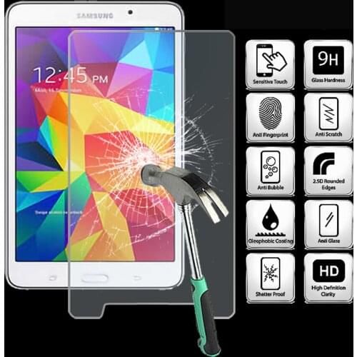 For Samsung Galaxy Tab 4 7.0 LTE SM-T235 - Tablet Tempered Glass Screen Protector Cover Screen Film Protector Guard Cover