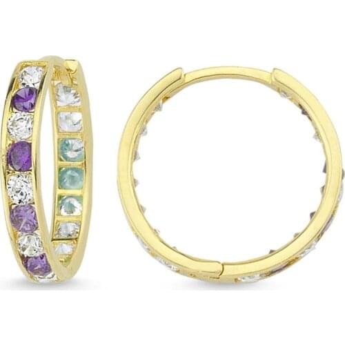 Gold Ring Earrings TTGKPAHA03-Certified 14K Gold-A perfect gift for your Loved Ones-Ephesus Gold & Diamond