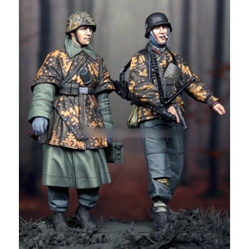 1/35 Resin Model Figure GK， Unassembled and unpainted kit