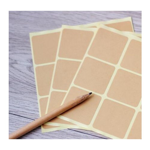 270 stickers/lot 36x36mm Self-adhesive kraft paper sealing label sticker, Item No.TK24
