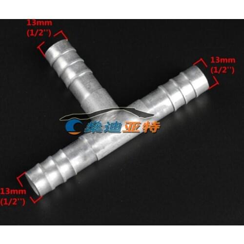 50pcs)#10 Automotive air conditioning pipe aluminum fittings/ac hose clamp/air conditioning tube connection kit three-way T