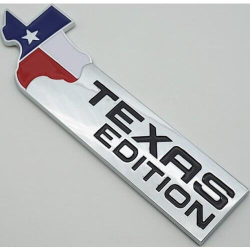 50 Pieces ABS TEXAS EDITION Car Styling TEXAS Flag EDITION Car Emblem Sticker for Compass Cherokee Patriot Renegade Wrangler