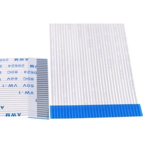 500pcs Flexible Flat Cable Jumper FFC FPC 30 PIN 1.0 mm pitch Length 150 mm Same Contact Side on one end Tin Plated conductor