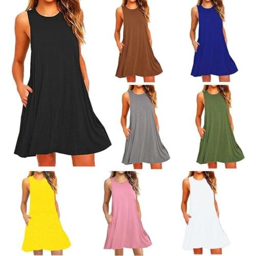 BISON DENIM Plus Size Summer Dresses