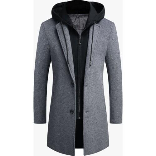 Brother Wang Mens Long Coats