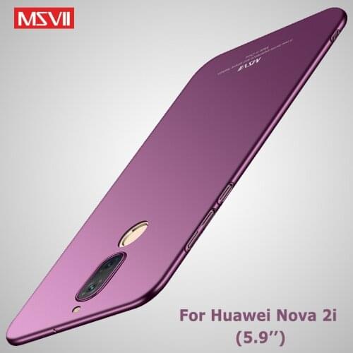 Msvii Cover For Huawei Nova 2 Case Ultra Thin Matte Coque For Huawei Nova 2s Case Nova 2 S Hard PC Cover For Huawei Nova 2i Case