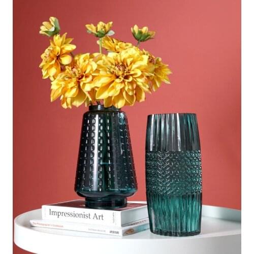 Nordic Home Decoration Glass Vase Home Decor Modern Transparent Hydroponic Flowers for Decoration